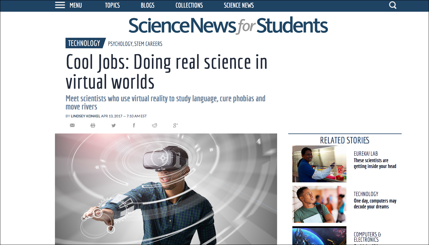 Read Full Article in ScienceNews